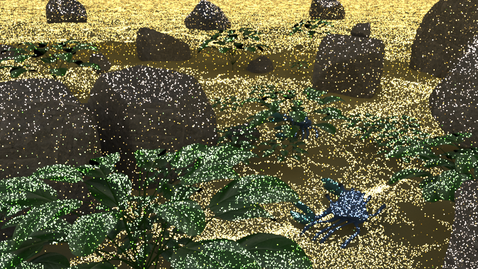 Bidirectional path tracing