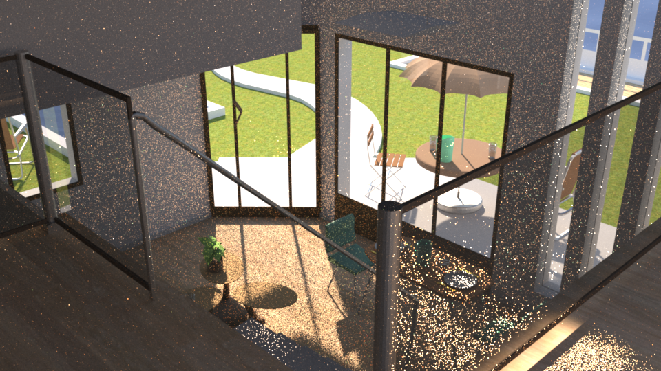 Bidirectional path tracing