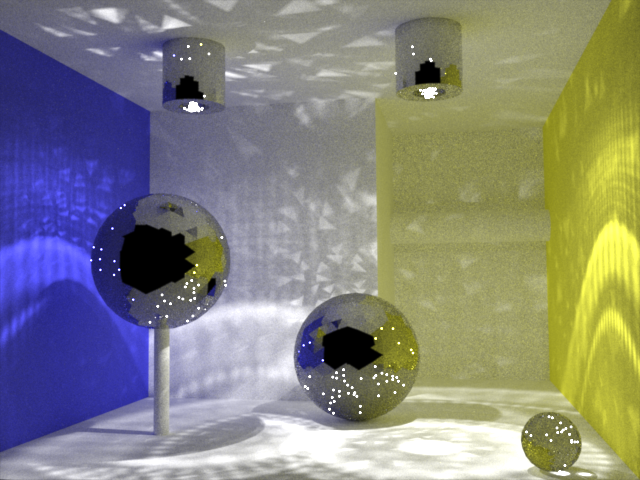 Bidirectional path tracing