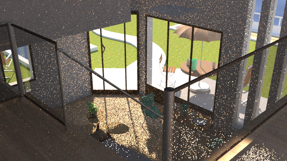 Bidirectional path tracing